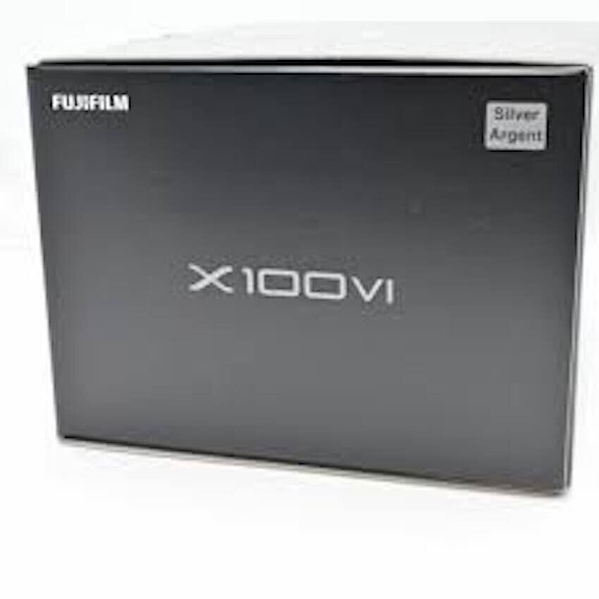 FUJIFILM X100VI Compact Digital Camera Silver From JAPAN FUJIFILM X100VI Compact Digital Camera Silver From JAPAN