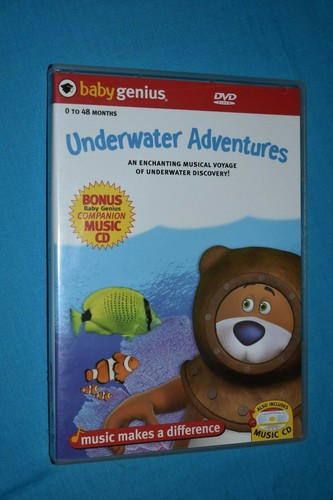 Dvd Baby Einstein Monet Discovering Seasons Baby Genius Under Water Adventure - Imagen 3 de 3