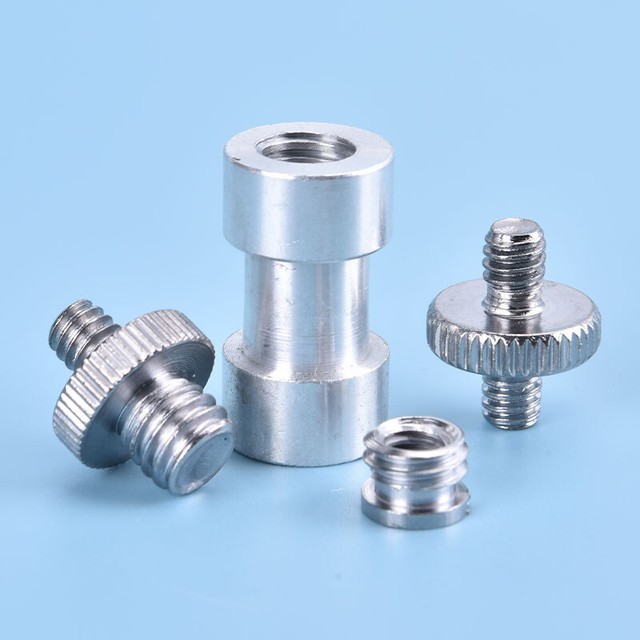 4 pezzi spina su presa adattatore a vite convertitore filettato per treppiede fotocamera JW- 4 pezzi spina su presa adattatore a vite convertitore filettato per treppiede fotocamera JW-