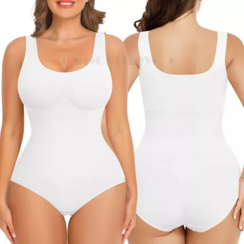 Women Seamless Full Body Shaper Shapewear Firm Tummy Control Slimming Bodysuit - Picture 24 of 28