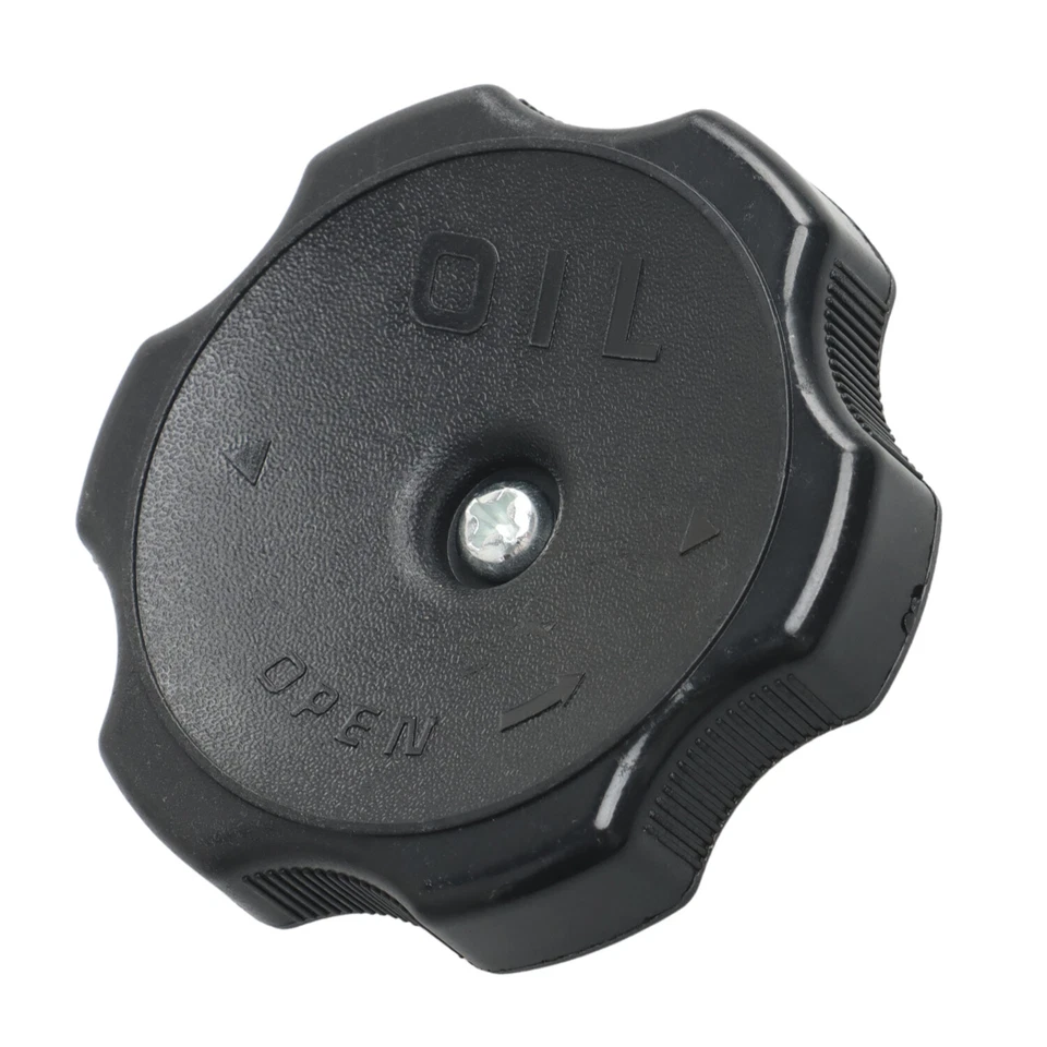 Tapa de llenado de aceite de motor negra para camioneta Mitsubishi Mighty Max Expo Sigma Foto 3 de 4