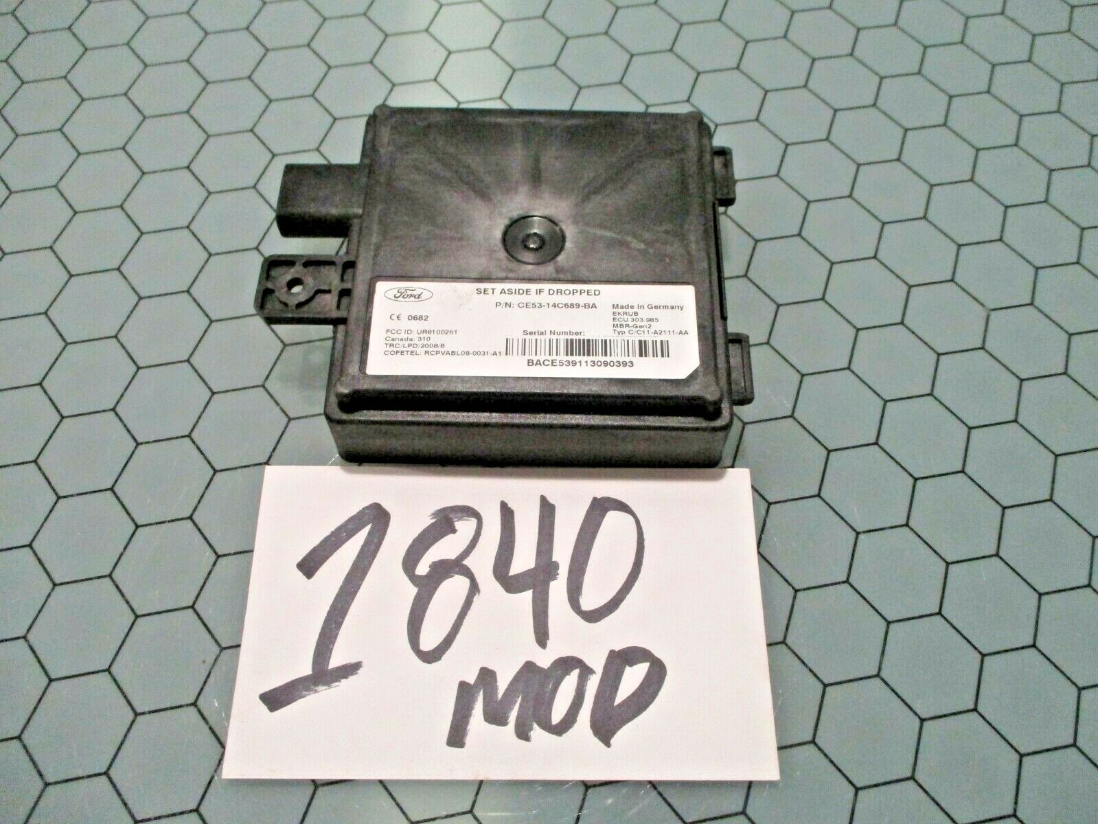10 11 12 Fusion Driver Assist Blind Spot Alert Control Module Computer #1840MOD 