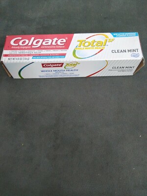 Colgate clean mint Teeth Whitening Toothpaste Icy Fresh expired