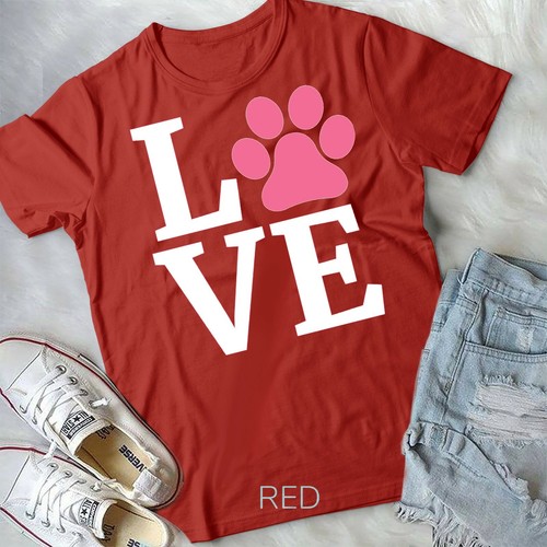 I Love Animals T-shirt Cat, Dog & Pet Lover Unisex Form T-shirt Youth T-shirt - Picture 9 of 11
