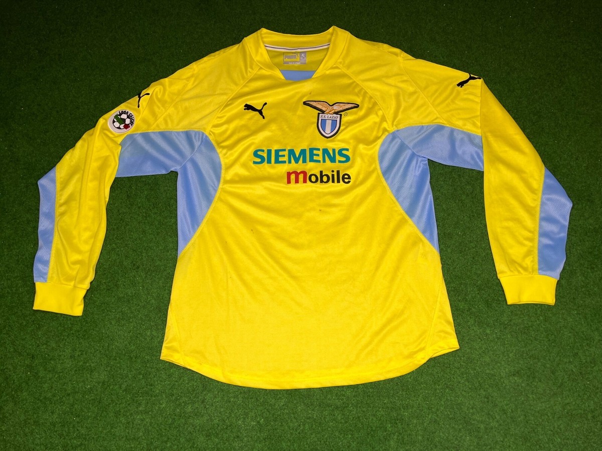 Puma SS Lazio Crespo 10 シャツ Crespo #10 Lazio SS 2001/2002 Home ORIGINAL Puma Vintage