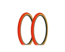 ALTALINE Bicycle 24" x 1.75" RED/GUM COMP III (2) TIRES BMX TIRE BIKE