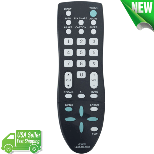GXCC Replace Remote Control for Sanyo TV GXFA DP19649 DP19648 DP26649 DP26640 GXCC Replace Remote Control for Sanyo TV GXFA DP19649 DP19648 DP26649 DP26640