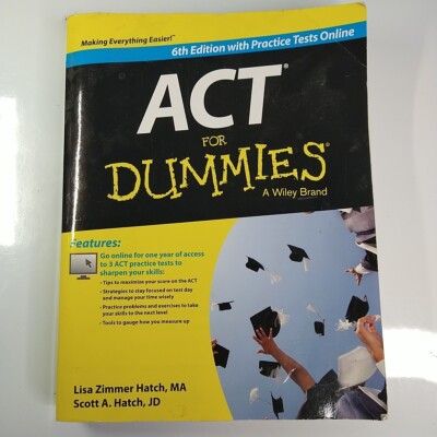 ACT by Scott A. Hatch and Lisa Zimmer Hatch (2015, Trade Paperback) GREAT CONDIT
