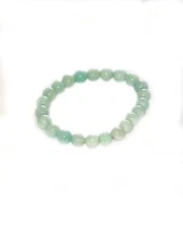 CZ Grain Amazonite Soothing Crystal Chakra Bracelets for Men and Women Meditatio