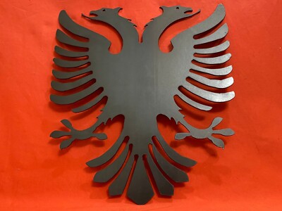 AMAZING HUGE ALBANIA STEEL EAGLE KOSOVO ALBANIA METAL EAGLE SHQIPONJE AQUILA