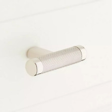 Jerico Cabinet Knob - Polished Nickelstainless Steel