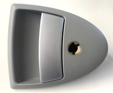 Hartal Swift Motorhome Door Lock Triangular Grey Zadi Barrel Type Camper - GTL16