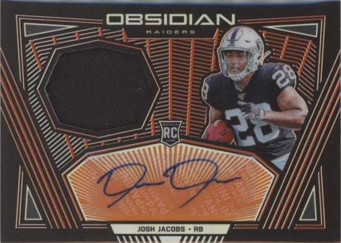 2019 Panini Obsidian Josh Jacobs #RJA-JJA for sale | eBay
