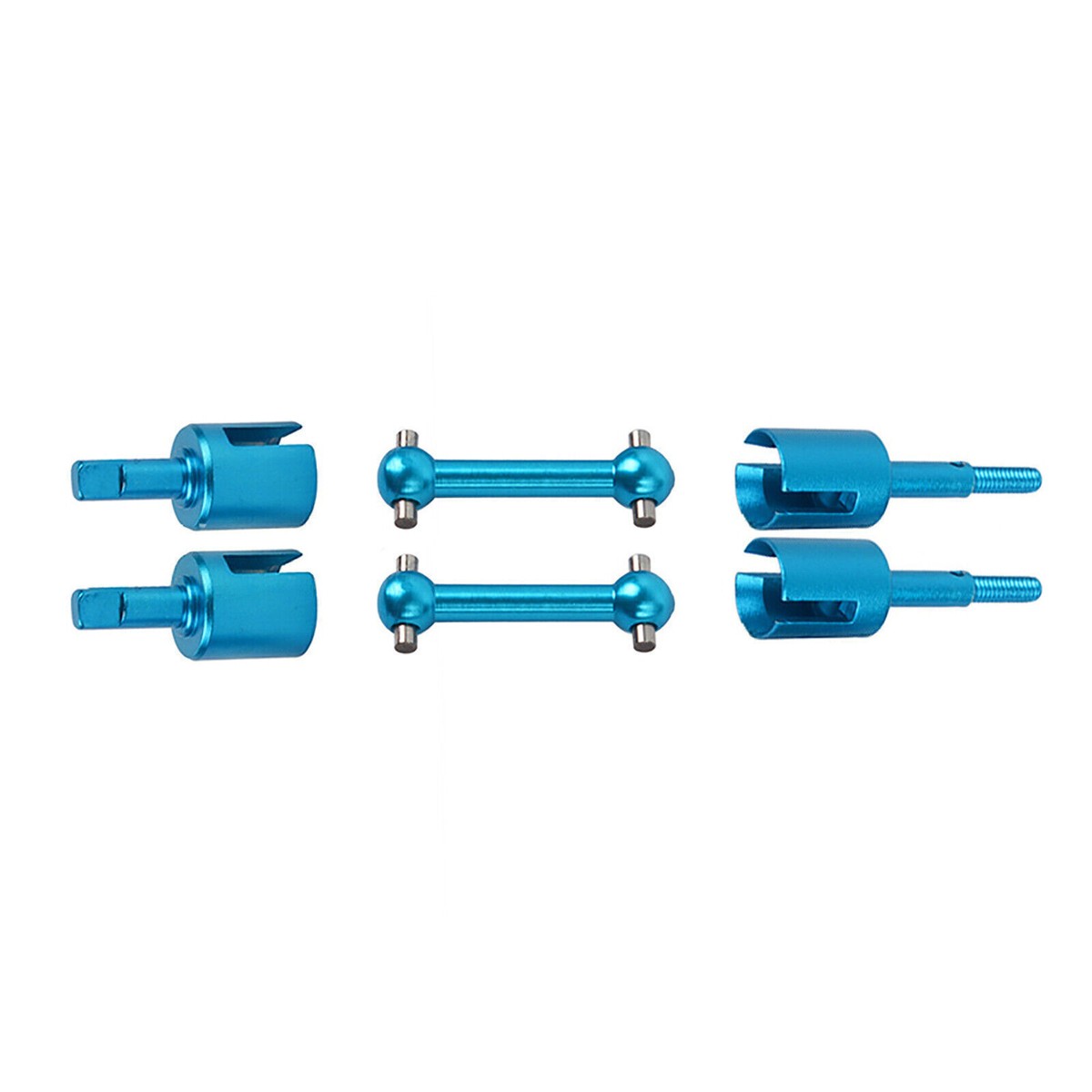 Aluminum Drive Shaft Adapter Set for TAMIYA TT01 TT02 1/10 RC 