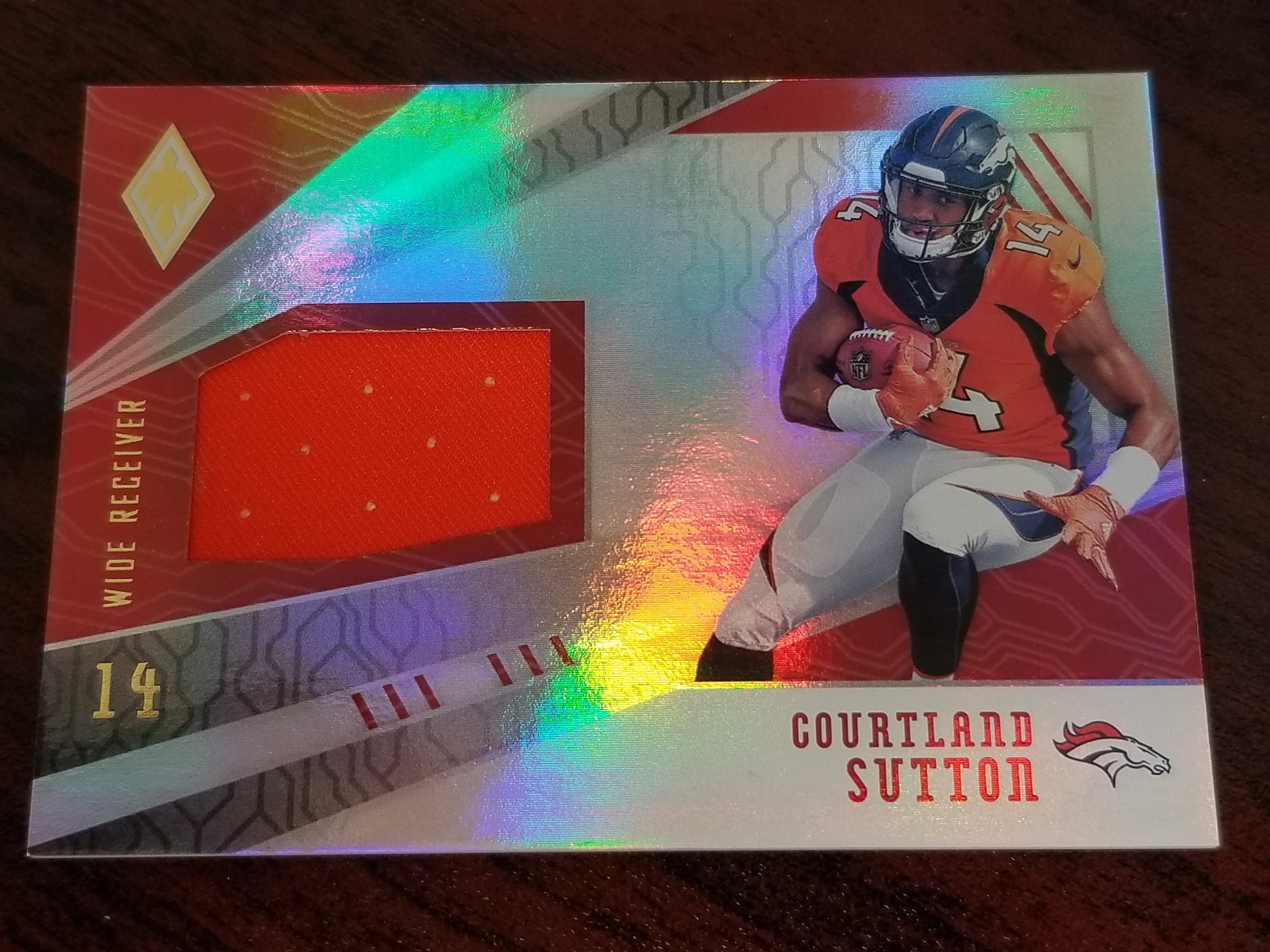 2018 Phoenix Rookie Jerseys 12 Courtland Sutton SMU Denver Broncos WR #'d 86/100