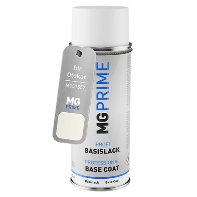 Autolack Spraydose für Otokar M151557 Ral 9010 Basislack Sprühdose 400ml