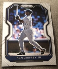 2021 Panini Prizm Ken Griffey, Jr. Baseball Card #19 Mariners HOF High-Grade NM