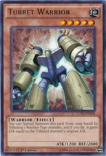 Turret Warrior - LC5D-EN008 - Rare - 1st Edition x1 - Lightly Played