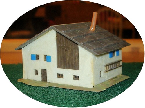 EURO STYLE FARM BUILDING or BARN - N TRAIN VOLLMER FALLER POLA KIBRI - Picture 4 of 7