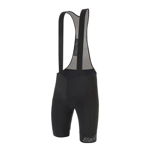 NEW! Impact Pro Anti-Abrasion Mens Bib Shorts Black by Santini Large
