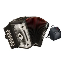 Hohner 3100GB 31 Key Panther Diatonic Accordion Hohner ABG Gig Bag