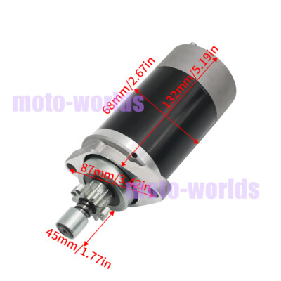 専用2 NEW STARTER for Yamaha 2-stroke Outboard 6J4-81800-00 6J4-81800-01