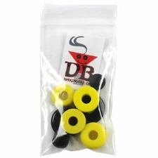 Dimebag Hardware BUSHING REBUILD KIT for 2 Skateboard Trucks YELLOW 95A