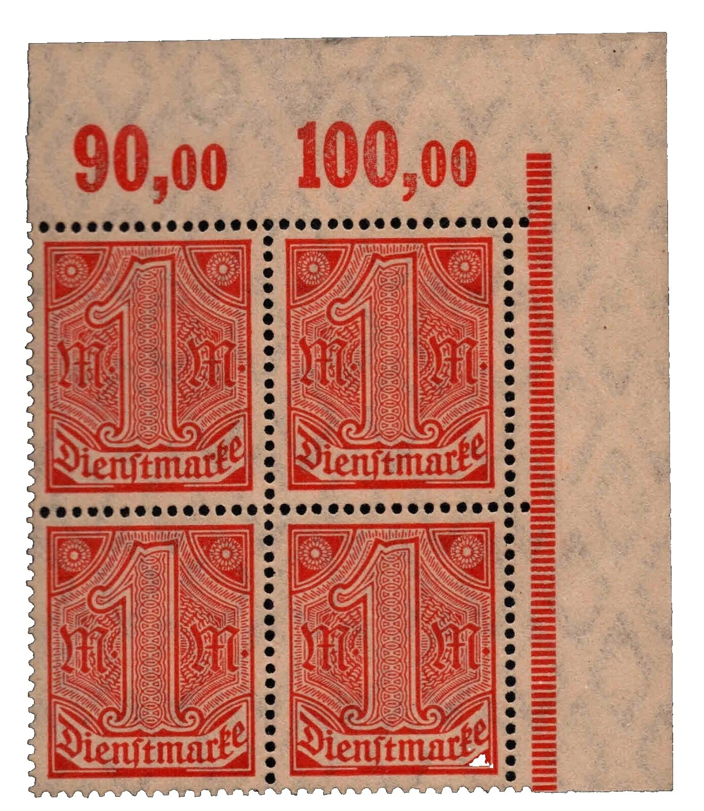 German & Colonies Mint Never Hinged/MNH Back of Book Stamps