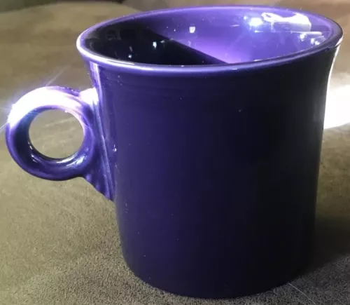 FIESTAWARE Retired Plum Purple Classic Ring Handle Mug Dinnerware Fiesta Ware