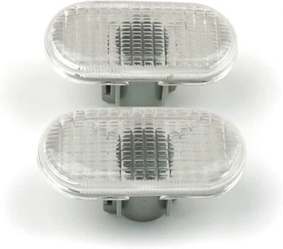 Paire de clignotants lat�raux blancs gauche et droite pour Renault et Opel - Photo 1/4