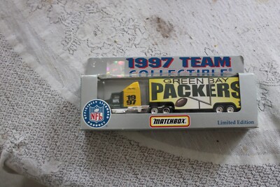 Matchbox Green Bay Packers Semi Truck, 1997 Collectible
