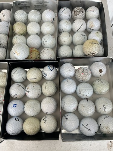 100 Used Shag One Timer Golf Balls 4 - Picture 3 of 5