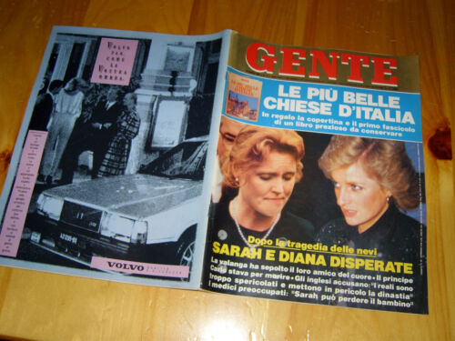 GENTE=1988/12=LADY DIANA= ANDY GIBB=MICHAEL JACKSON=FIORDALISO=NIKKA COSTA - Bild 1 von 1