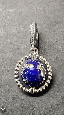 AUTHENTIC PANDORA SPINNING GLOBE (798021CZ