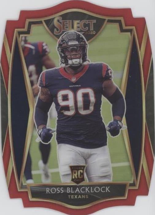 2020 Panini Select - Premier Level Ross Blacklock #194 Red Prizm Die ...
