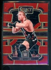 2024 Panini Select WWE Rob Van Dam Red Prizm /175
