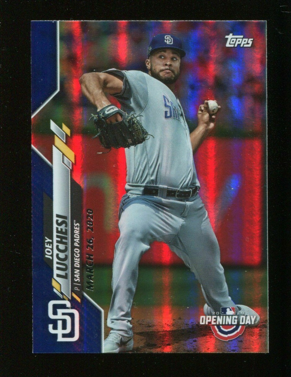 ポージープラッシー 2020 TOPPS OPENING DAY BLUE FOIL #119 JOEY LUCCHESI J2M001 | eBay