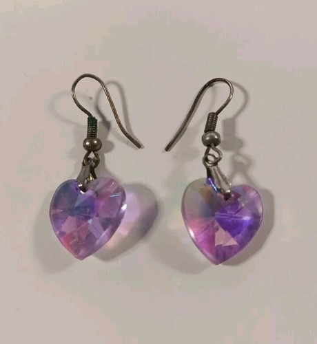 Boucles D'Oreilles Rétro Vintage Fantaisie - Occasion - Quelques Traces D'Usure