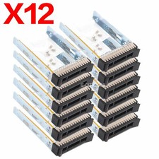 12Pcs 2.5" SAS SATA HDD Drive Tray Caddy for IBM 00E7600 x3850 X6 x3550 x3650 M5