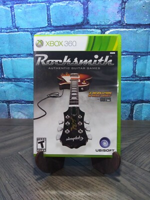 Rocksmith (Microsoft Xbox 360, 2011) Game, Case, and Instruction Manual