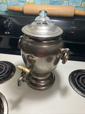  Antique Landers Frary Clark UNIVERSAL Water/Coffee Percolator URN 