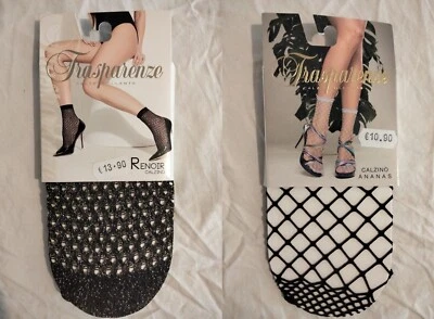 =Trasparenze - Lot de 2 Paires de Chaussettes en Nylon Taille Unique = - Photo 1/2