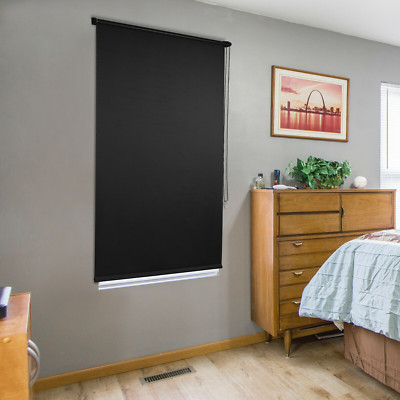 EUGAD Klemmfix Thermo Rollo Verdunklungsrollo ohne Bohren Fenster Klemmrollo 03J