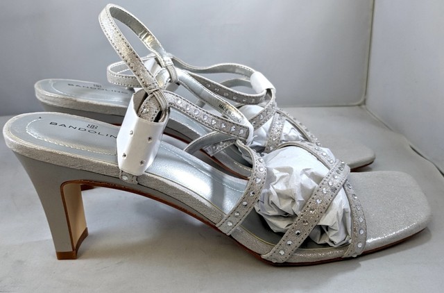 bandolino silver sandals
