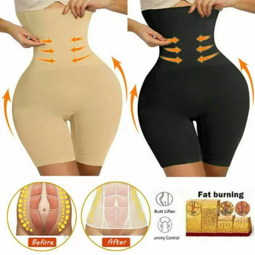 Shapemint Body Shaper Shorts a vita alta - Shapewear per donna controllo pancia - Foto 11 di 15