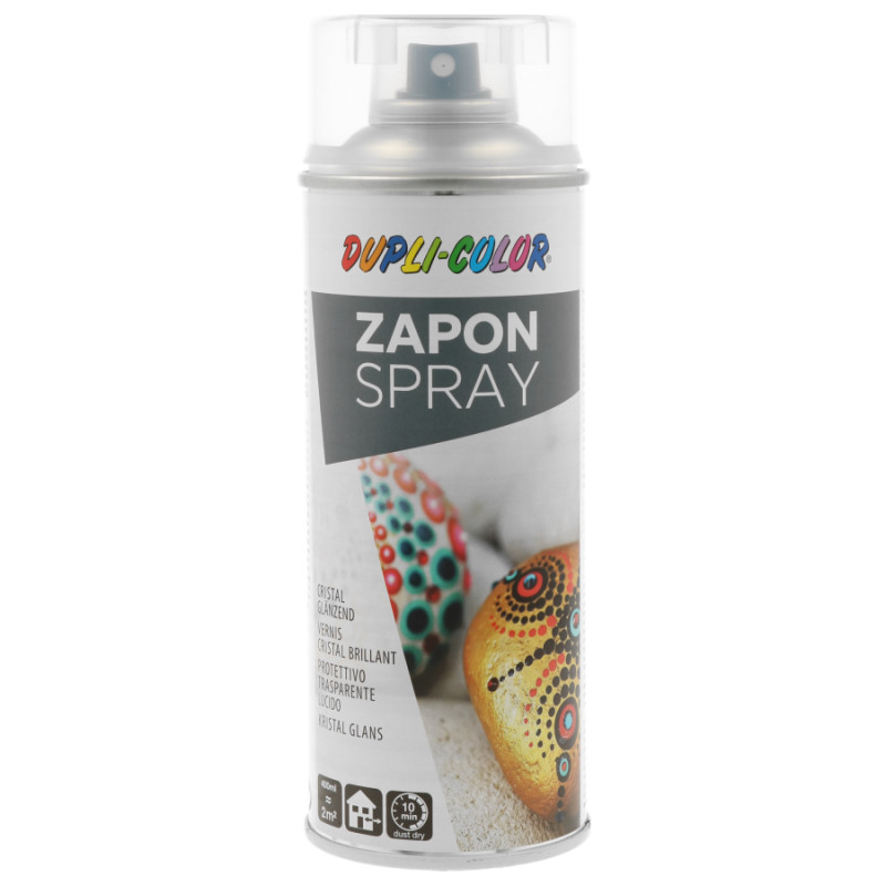 Vernis transparent anti-jaunissement satiné Dupli-Color en spray