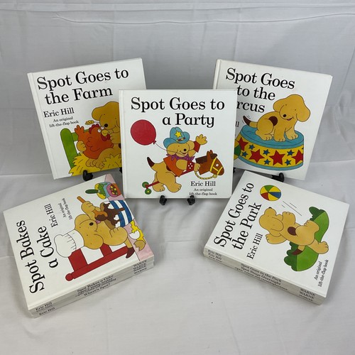 Bundle of 10 Spot the Dog 'Lift-the-Flap' Books by Eric Hill (C8) CP#8700