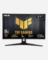 Asus TUF Gaming 27 in 1440p 180Hz G-SYN Gaming Monitor- Black (VG27AQ3A)