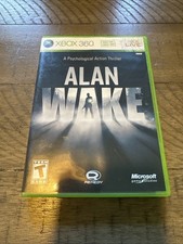 Alan Wake (Xbox 360, 2010) CIB Survival Horror Suspense Complete W Manual TESTED