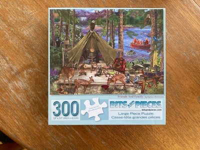 Bits and Pieces 300 Large Piece Puzzle Friends and Family